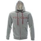 Volcom Hoody | Volcom Snapz Slim Zip Hoody - Heather Grey