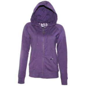 Volcom Hoody | Volcom Timesoft Very Soft Ladies Zip Hoodie - Grape