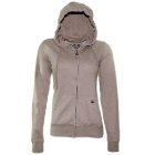 Volcom Hoody | Volcom Timesoft Zip Ladies Hoodie - Light Brown