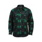Volcom Shirt | Volcom Aka Flannel Boarding Shirt - Forest Plaid