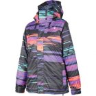 Volcom Snowboard Jacket | Volcom Ayers Ladies Snowboard Jacket - Slash Stripe Black