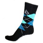 Volcom Socks | Volcom Argyle Sock - New Black