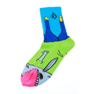 Volcom Socks | Volcom Ash Sock Puppet - Blue