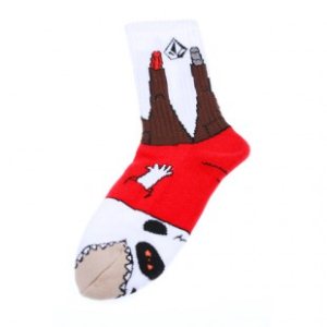 Volcom Socks | Volcom Ash Sock Puppet - Red