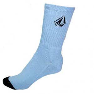 Volcom Socks | Volcom Full Stone Sock - Light Blue