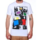 Volcom T Shirt | Volcom Baldessari 1 Fa Slim Ss T Shirt - White