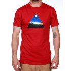 Volcom T Shirt | Volcom Cosmic Tri Ss T Shirt - Lumber Jack Red