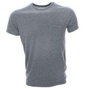 Volcom T Shirt | Volcom Double Pocket Premium T Shirt - Dark Grey Heather