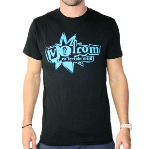 Volcom T-Shirt | Volcom Spray Shifted T Shirt - Black