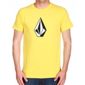 Volcom T-Shirt | Volcom The Stone T Shirt - Pollen