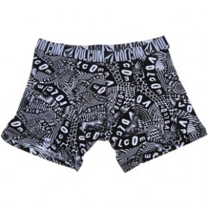 Volcom Underwear | Volcom Pistol Scat Knit Boxer Brief - Black