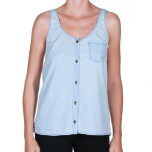 Volcom Vest | Volcom Not So Classic Ladies Tank - Chambray