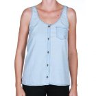 Volcom Vest | Volcom Not So Classic Ladies Tank - Chambray