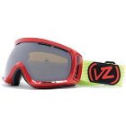 Von Zipper Goggles | Vz Dojo Goggles - Lowrider Red ~ Bronze Chrome