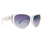 Von Zipper Sunglasses | Vz Ivana Womens Sunglasses - White Sky ~ Grey Blue Gradient