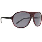 Von Zipper Sunglasses | Vz Rockford Sunglasses - Black Red Checkers ~ Grey
