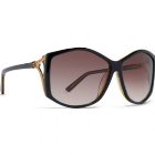 Von Zipper Sunglasses | Vz Rosebud Womens Sunglasses – Black Gold ~ Brown Gradient