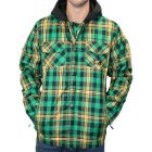 Westbeach Jacket | Westbeach Coltrain Snowboard Jacket - Emerald Eyes Plaid