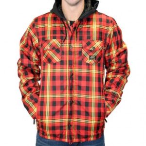 Westbeach Jacket | Westbeach Coltrain Snowboard Jacket - Tobasco Plaid