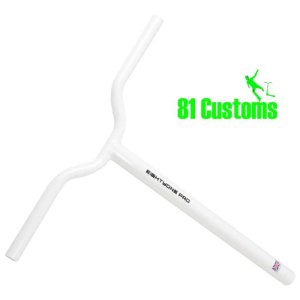 81 Customs Pro Bmx Handlebars White