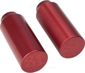 81 Customs Scooter Grind Pegs Red