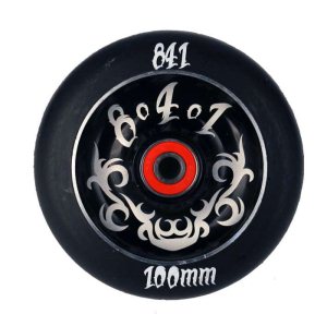 841 Tribal Metal Core 100Mm Wheel - Black Core