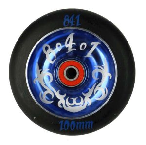 841 Tribal Metal Core 100Mm Wheel - Blue Core