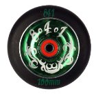 841 Tribal Metal Core 100Mm Wheel - Green Core