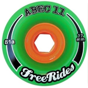 Abec 11 Freerides 77Mm Longboard Wheels X4