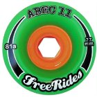 Abec 11 Freerides 77Mm Longboard Wheels X4
