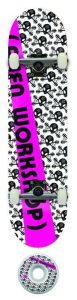 Alien Workshop Complete White Riot Skateboard