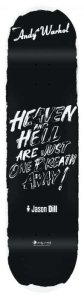 Alien Workshop Warhol Bandw Dill Skateboard Deck