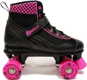 Anarchy Mayhem Roller Derby Skates Pink