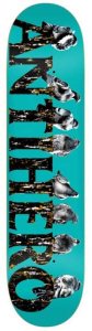 Anti Hero Fowl Hero Blue Skateboard Deck