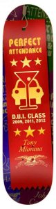 Anti Hero Ribbons Miorana Skateboard Deck