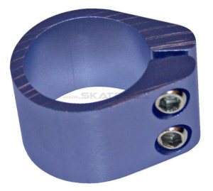 Blazer Double Collar Clamp Blue
