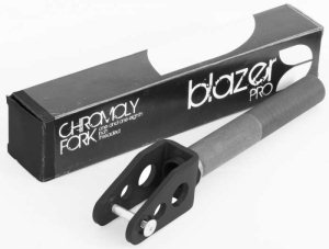 Blazer Scooter Fork Chromoly Threaded-Black