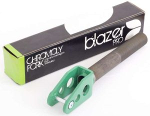 Blazer Scooter Fork Chromoly Threaded-Green