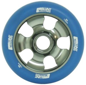 Blunt Cross 5 Spoke Metal Core Blue 110Mm