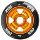 Blunt Cross Metal Core Gold/Black 100Mm Wheel