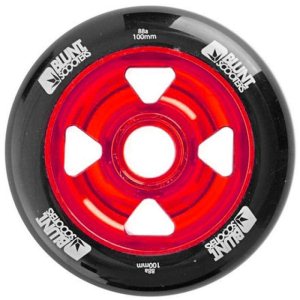 Blunt Cross Metal Core Red/Black 100Mm Wheel