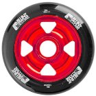Blunt Cross Metal Core Red/Black 100Mm Wheel