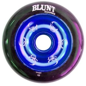 Blunt Skull Metal Core Wheel Blue/Black 100Mm