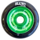 Blunt Skull Metal Core Wheel Green/Black 100Mm