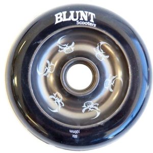 Blunt Skull Metal Core Wheel Grey/Black 100Mm