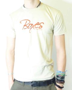 Boxes Ltd Bold T-Shirt Sand
