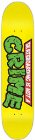 Crime Team Mutant Yellow Skateboard Deck