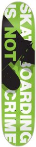 Crime Team Shadow Skateboard Deck