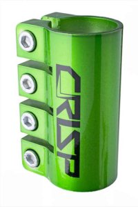 Crisp Quad Clamp - Green / Chrome