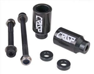 Crisp Stunt Pegs (Pair) - Black